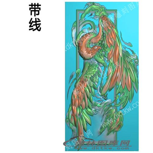 中式风凰精雕图（ZSLF-069）
