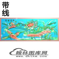 中式植物花鸟荷花鱼（ZSZW-777）