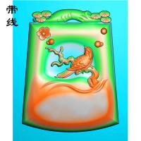 梅花鸟精雕图(MHN-016)