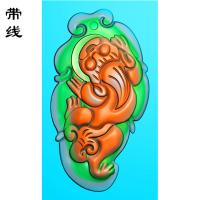 貔貅精雕图(PX-002)