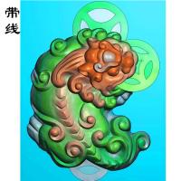 貔貅精雕图(PX-015)