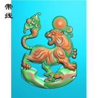 虎精雕图(GH-004)