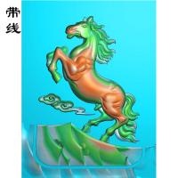 祥云马精雕图（GM-008）