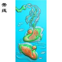 鹅精雕图(QDW-008)
