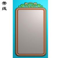 仿古无事牌精雕图(WSP-148)