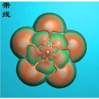 莲花香插精雕图(QTG-059)