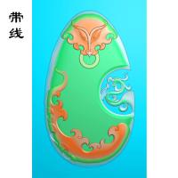 仿古兽牌精雕图(FSP-002)
