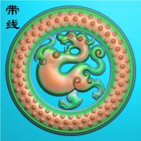 仿古乳丁牌精雕图(RDP-004)