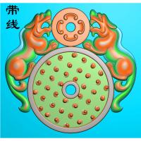 仿古乳丁牌精雕图(RDP-042)