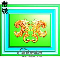 欧式方形洋花精雕图（FXH-016）