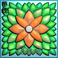欧式方形洋花精雕图（FXH-180）