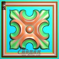 欧式方形洋花精雕图（FXH-183）