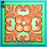 欧式方形洋花精雕图（FXH-194）