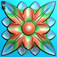 欧式方形洋花精雕图（FXH-216）