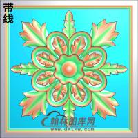 欧式方形洋花精雕图（FXH-224）