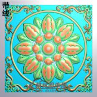 欧式方形洋花精雕图（FXH-265）