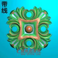 欧式方形洋花精雕图（FXH-352）