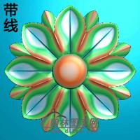 欧式圆形洋花精雕图（YXH-204）