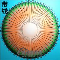 欧式圆形洋花精雕图（YXH-257）