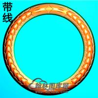 欧式圆形洋花精雕图（YXH-264）