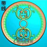欧式圆形洋花精雕图（YXH-303）