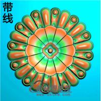 欧式圆形洋花精雕图（YXH-310）