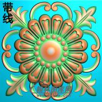 欧式圆形洋花精雕图（YXH-322）