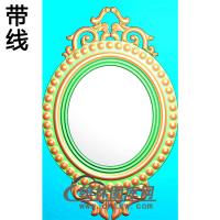 欧式椭圆形洋花精雕图（TYH-006）