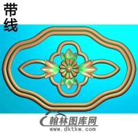 欧式椭圆形洋花精雕图（TYH-023）