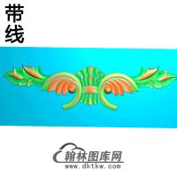 欧式帽顶洋花精雕图（MDH-012）