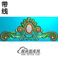 欧式帽顶洋花精雕图（MDH-017）