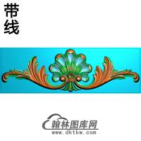 欧式帽顶洋花精雕图（MDH-022）