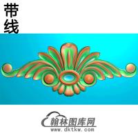 欧式帽顶洋花精雕图（MDH-024）