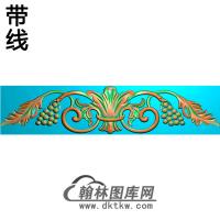 欧式帽顶洋花精雕图（MDH-032）