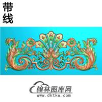 欧式帽顶洋花精雕图（MDH-044）