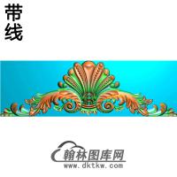欧式帽顶洋花精雕图（MDH-070）