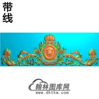 欧式帽顶洋花精雕图（MDH-072）