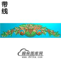 欧式帽顶洋花精雕图（MDH-094）