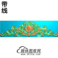 欧式帽顶洋花精雕图（MDH-076）