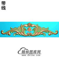 欧式帽顶洋花精雕图（MDH-117）