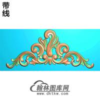 欧式帽顶洋花精雕图（MDH-120）