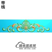 欧式帽顶洋花精雕图（MDH-124）