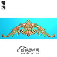 欧式帽顶洋花精雕图（MDH-133）