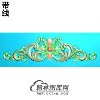 欧式帽顶洋花精雕图（MDH-134）