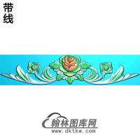 欧式帽顶洋花精雕图（MDH-145）