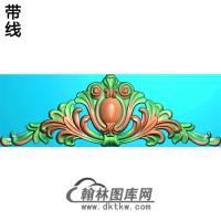 欧式帽顶洋花精雕图（MDH-165）