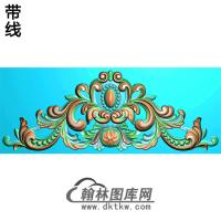 欧式帽顶洋花精雕图（MDH-166）
