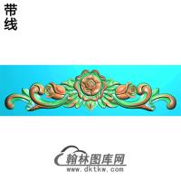 欧式帽顶洋花精雕图（MDH-148）