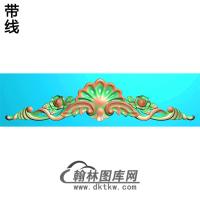 欧式帽顶洋花精雕图（MDH-153）