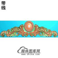 欧式帽顶洋花精雕图（MDH-169）